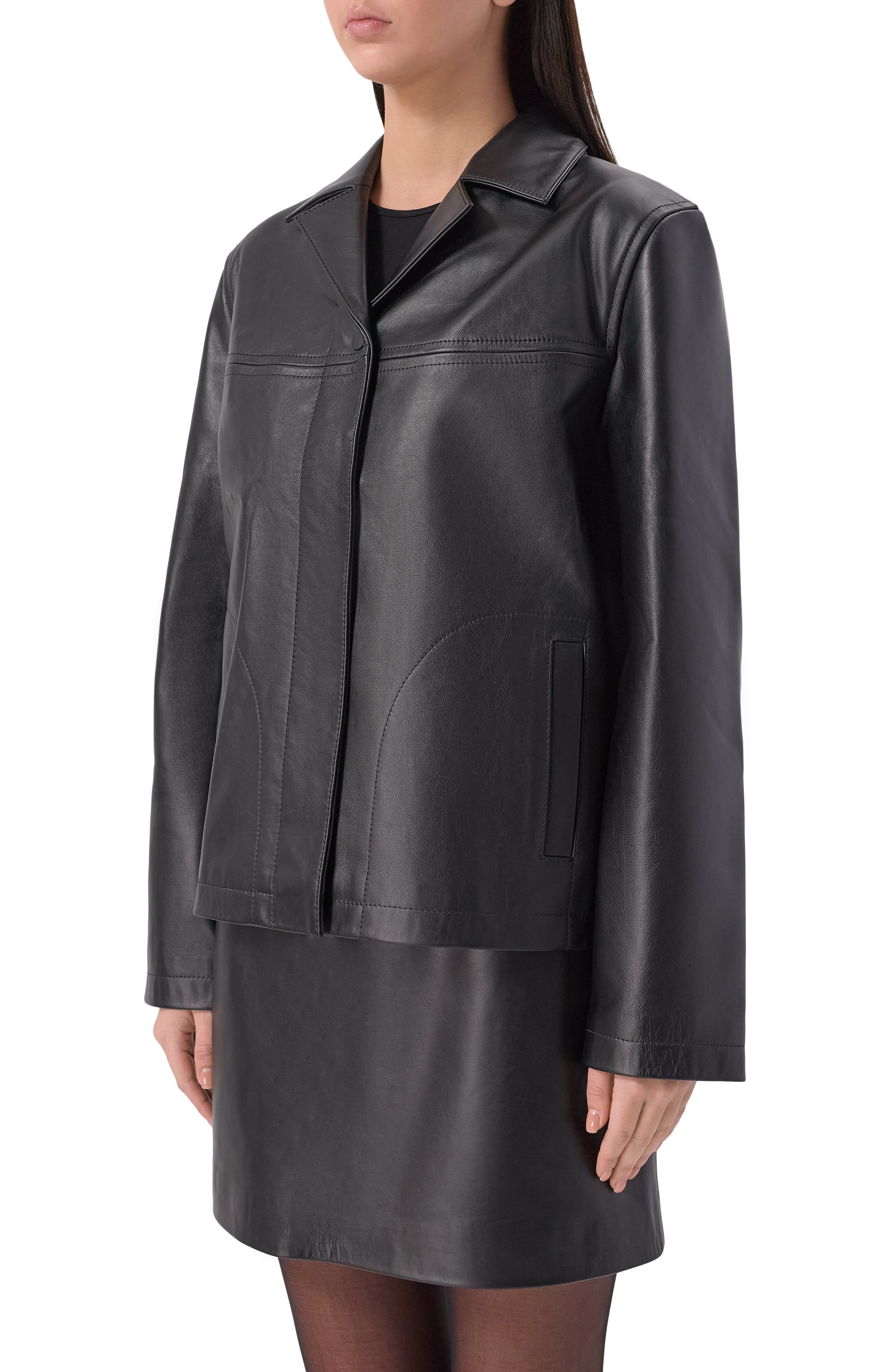 Кожаная куртка NOBLE&BRULEE, арт. NB2/280525/1, фото 3