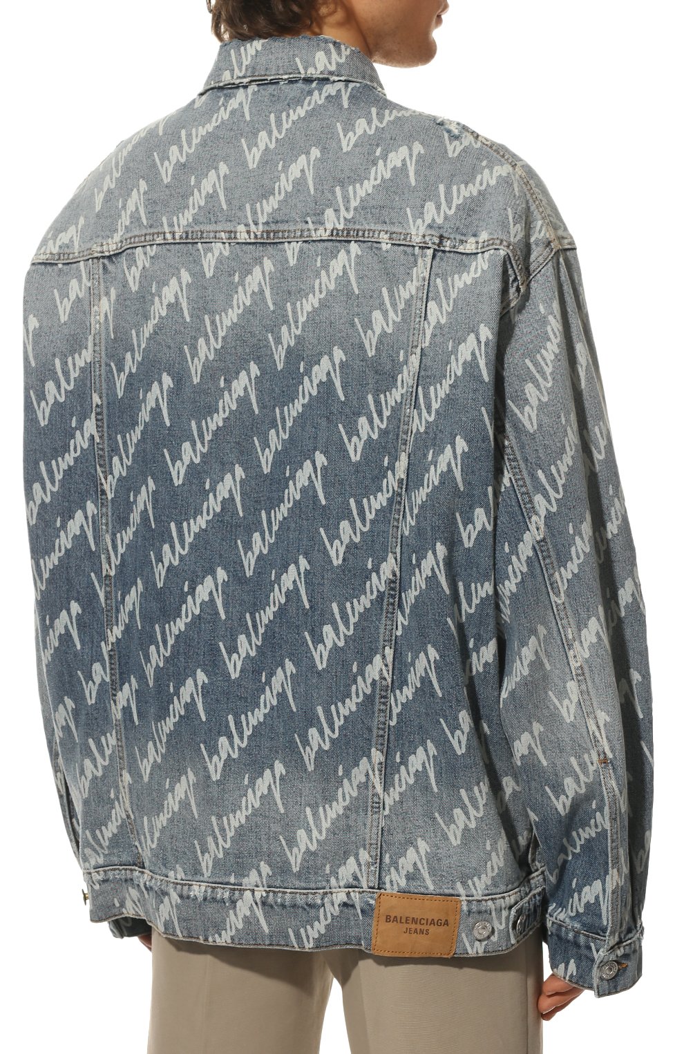 Джинсовая куртка BALENCIAGA, арт. 681690/TJW90, фото 4