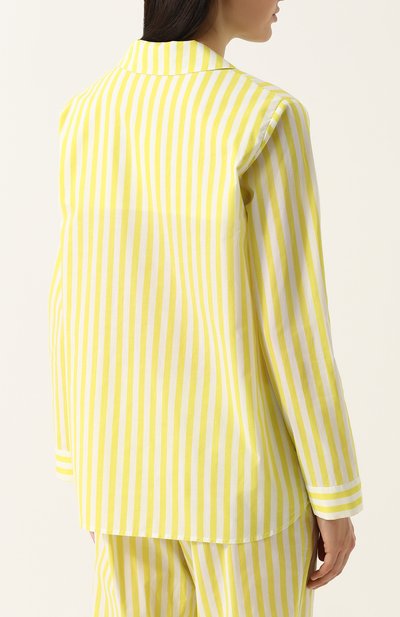 Хлопковая пижама в полоску YOLKE, арт. SS18-02C-HBS-CI, фото 3