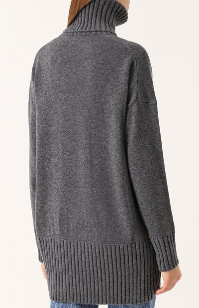 Удлиненный кашемировый свитер DOLCE & GABBANA, арт. 0102/FR612K/F84AV, фото 4