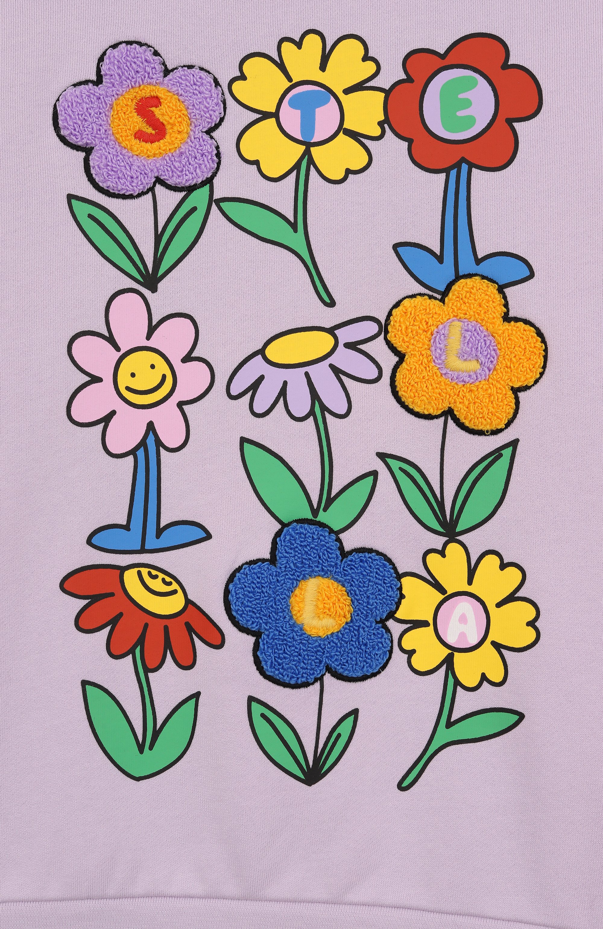 Хлопковый свитшот STELLA MCCARTNEY, арт. TX4A60, фото 3