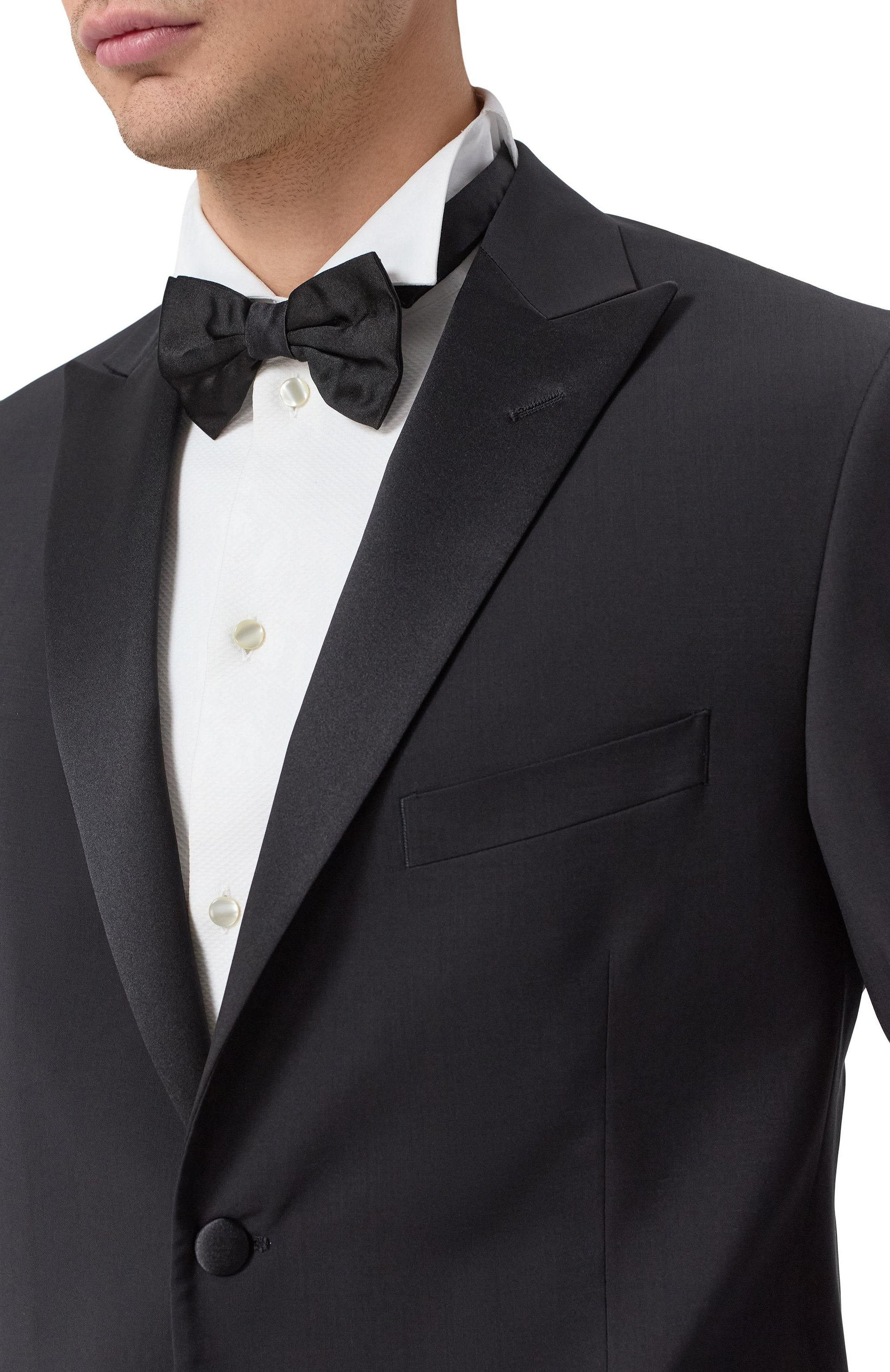 Шерстяной смокинг CORNELIANI, арт. 256T02-2594135_SET, фото 6