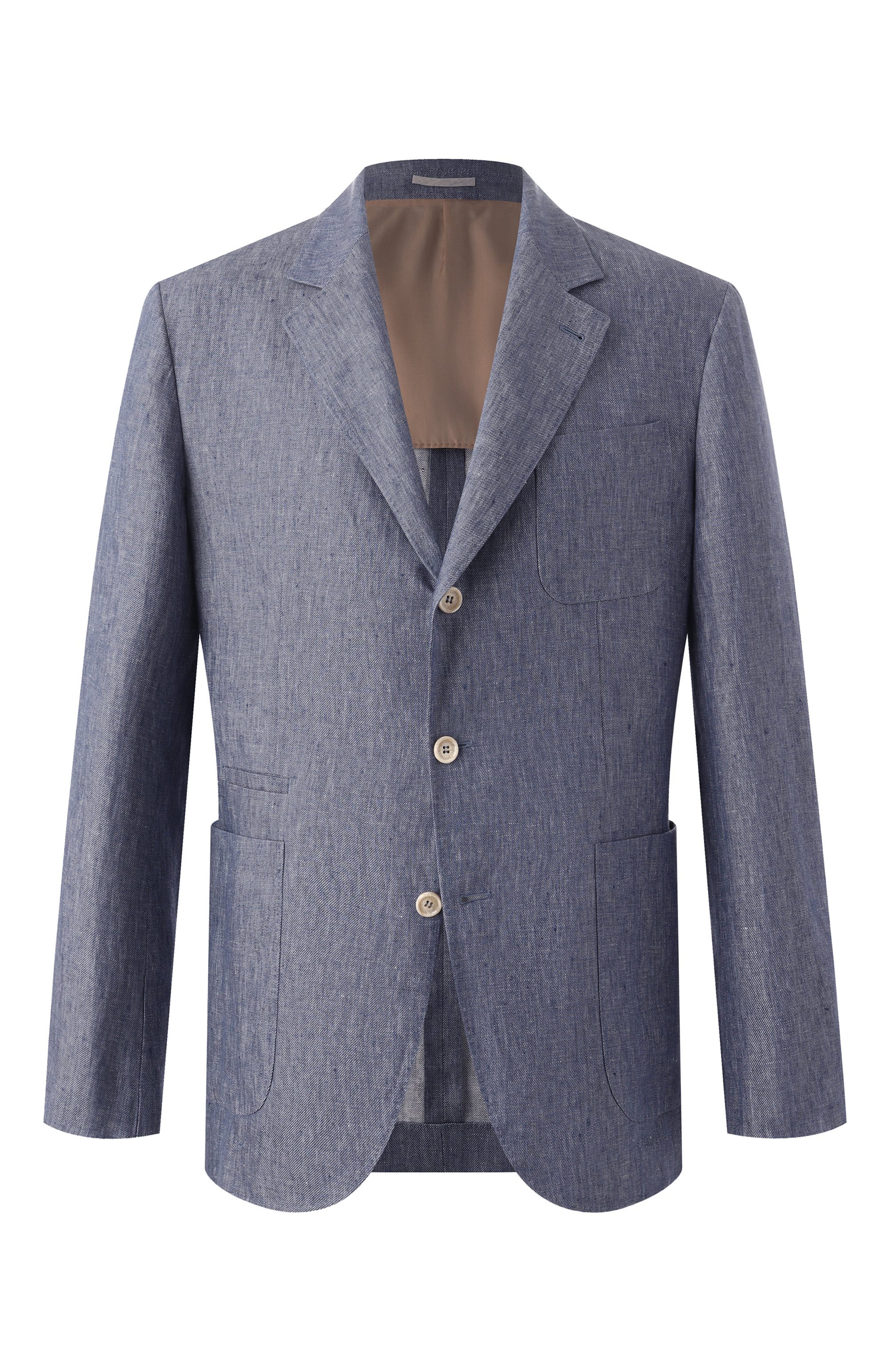 Льняной пиджак BRUNELLO CUCINELLI, арт. MS4987BND, фото 1