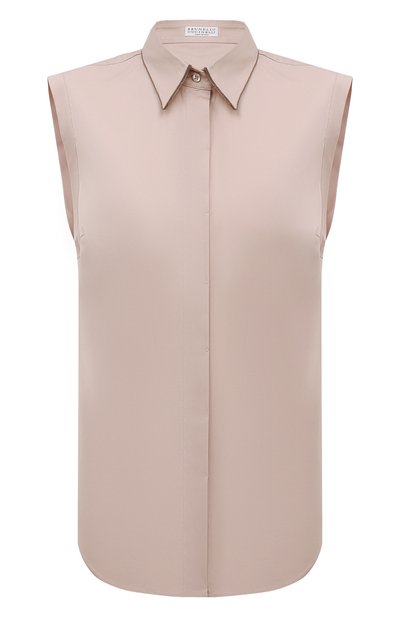 Женская хлопковая блузка BRUNELLO CUCINELLI, арт. M0091MA616