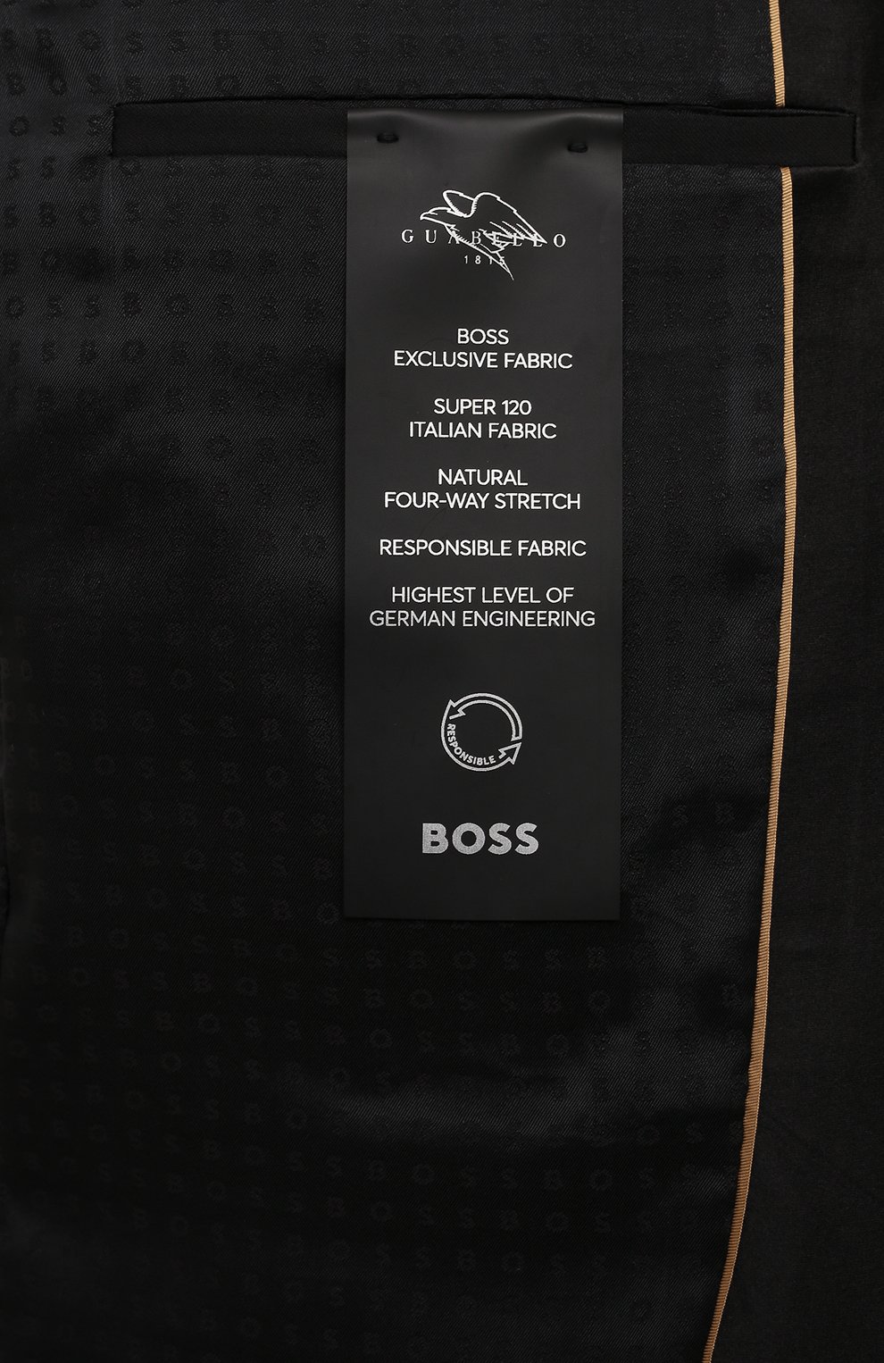 Шерстяной смокинг BOSS, арт. 50469185, фото 6