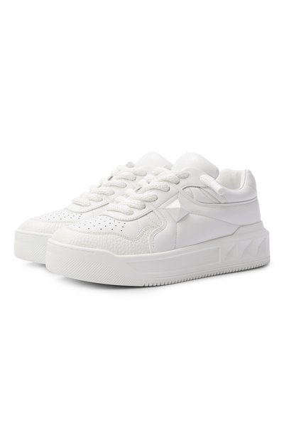 Мужские кожаные кеды one stud xl VALENTINO, арт. 9Y2S0G37/XTM