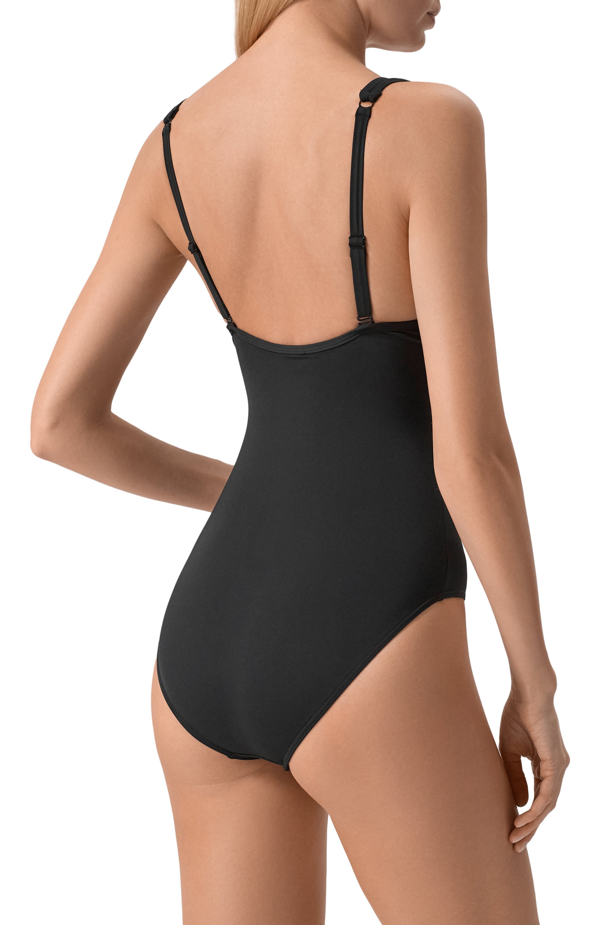 Слитный купальник SEA LEVEL черного цвета по цене 18400 руб., арт. SL1039ECO, фото 3 Слитный купальник SEA LEVEL, арт. SL1039ECO, фото 3