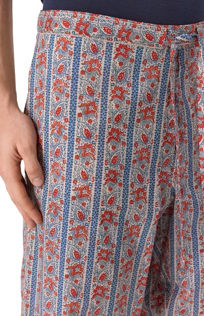 Хлопковые брюки VALENTINO, арт. 6V3RBM45AN2, фото 5