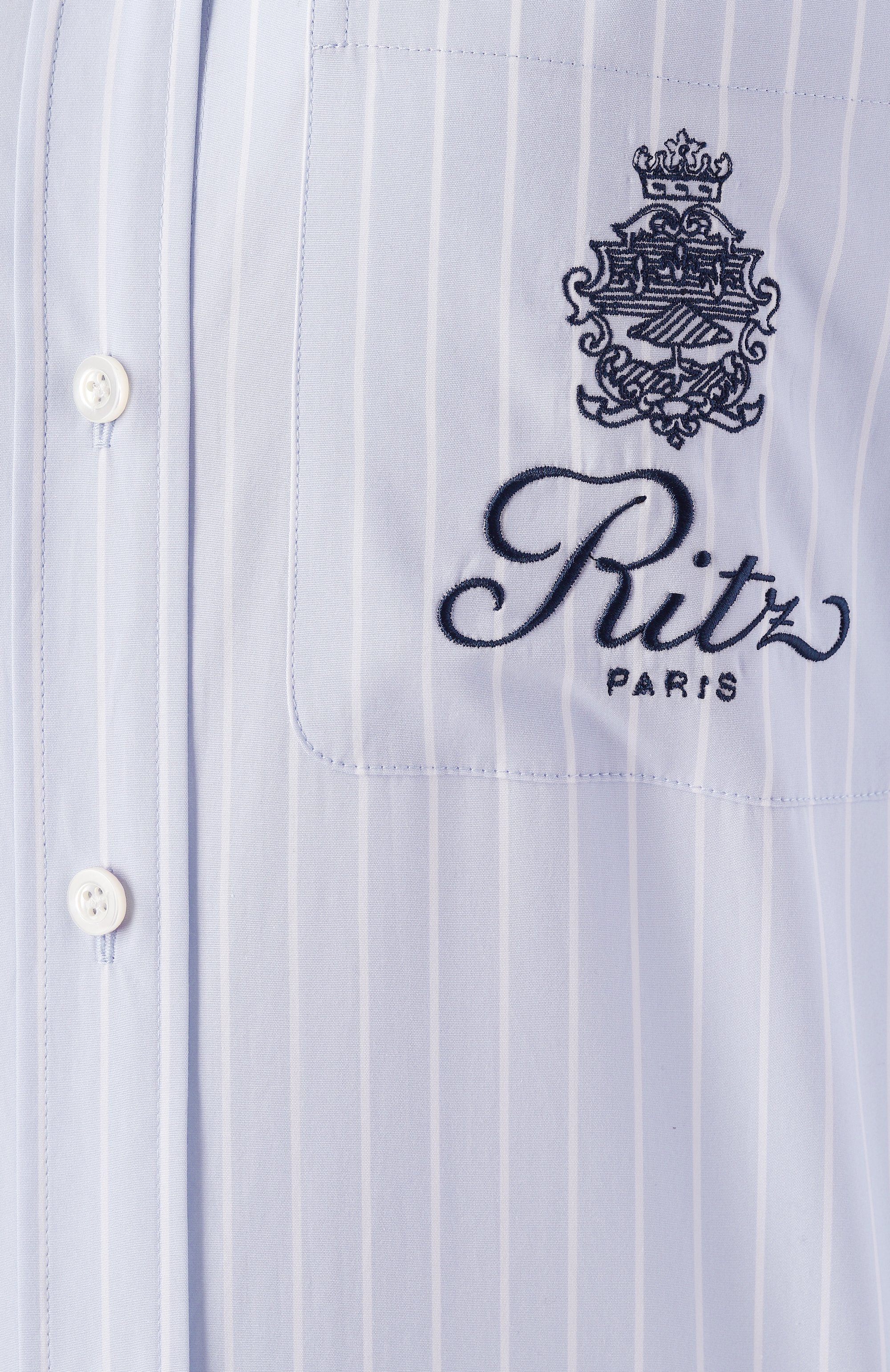 Хлопковая рубашка frame x ritz paris FRAME DENIM, арт. WP25WSH027, фото 6