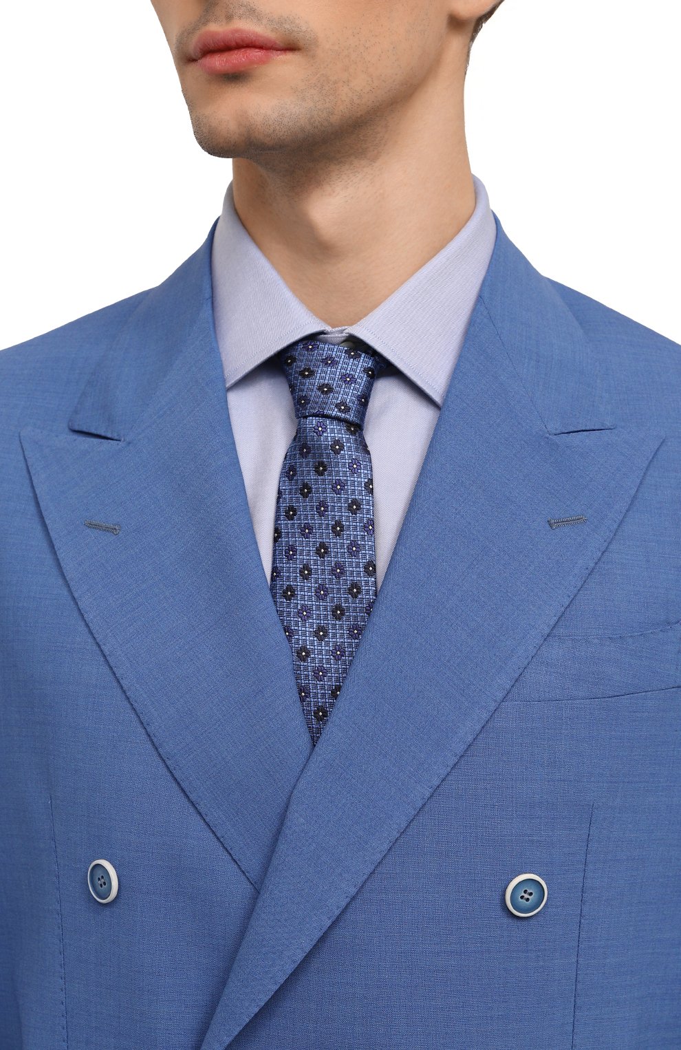 Шелковый галстук CANALI, арт. 18/HJ04142, фото 2