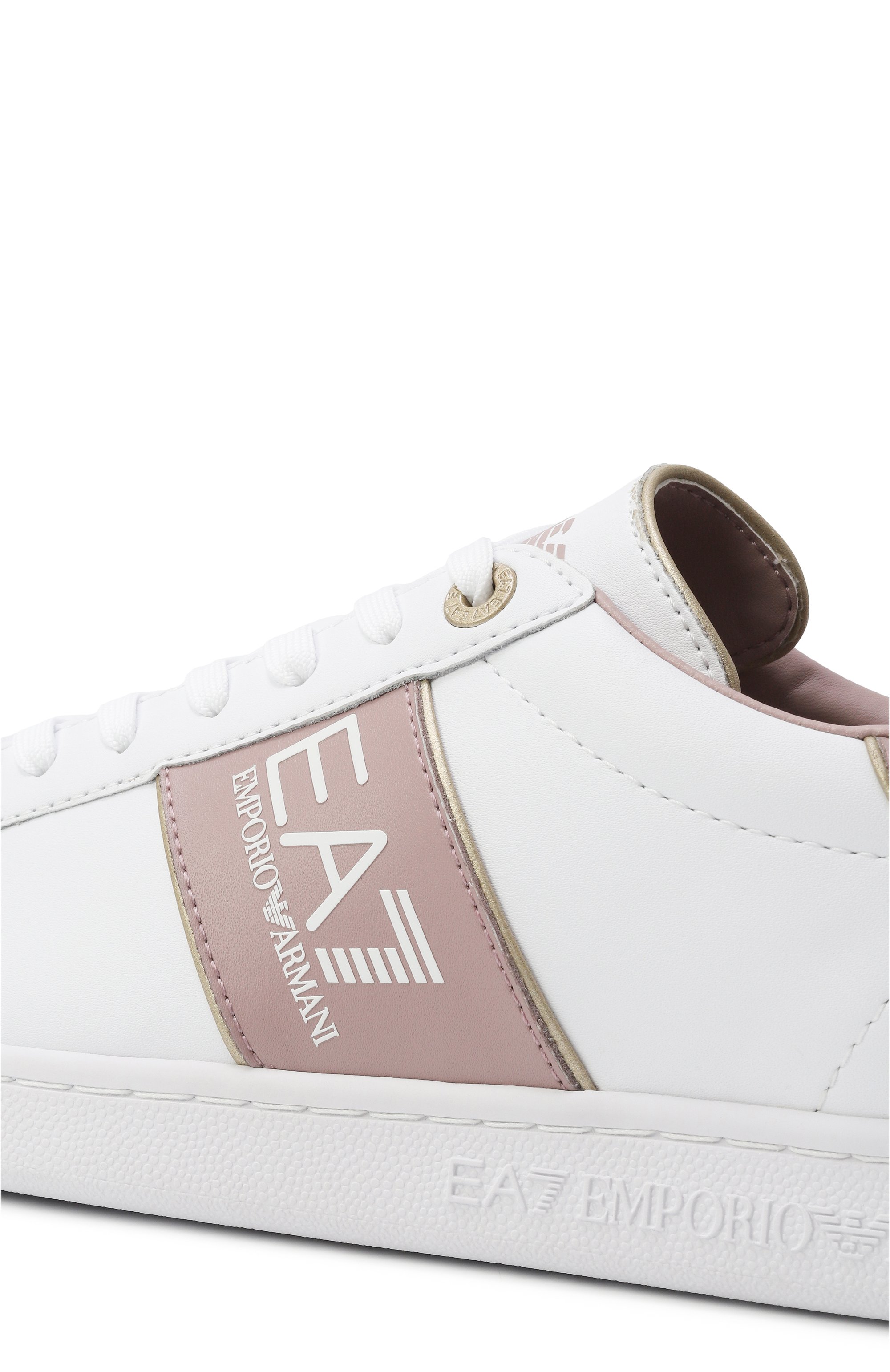 Кожаные кеды ea7 classic EA7, арт. X8X102/XK346, фото 7