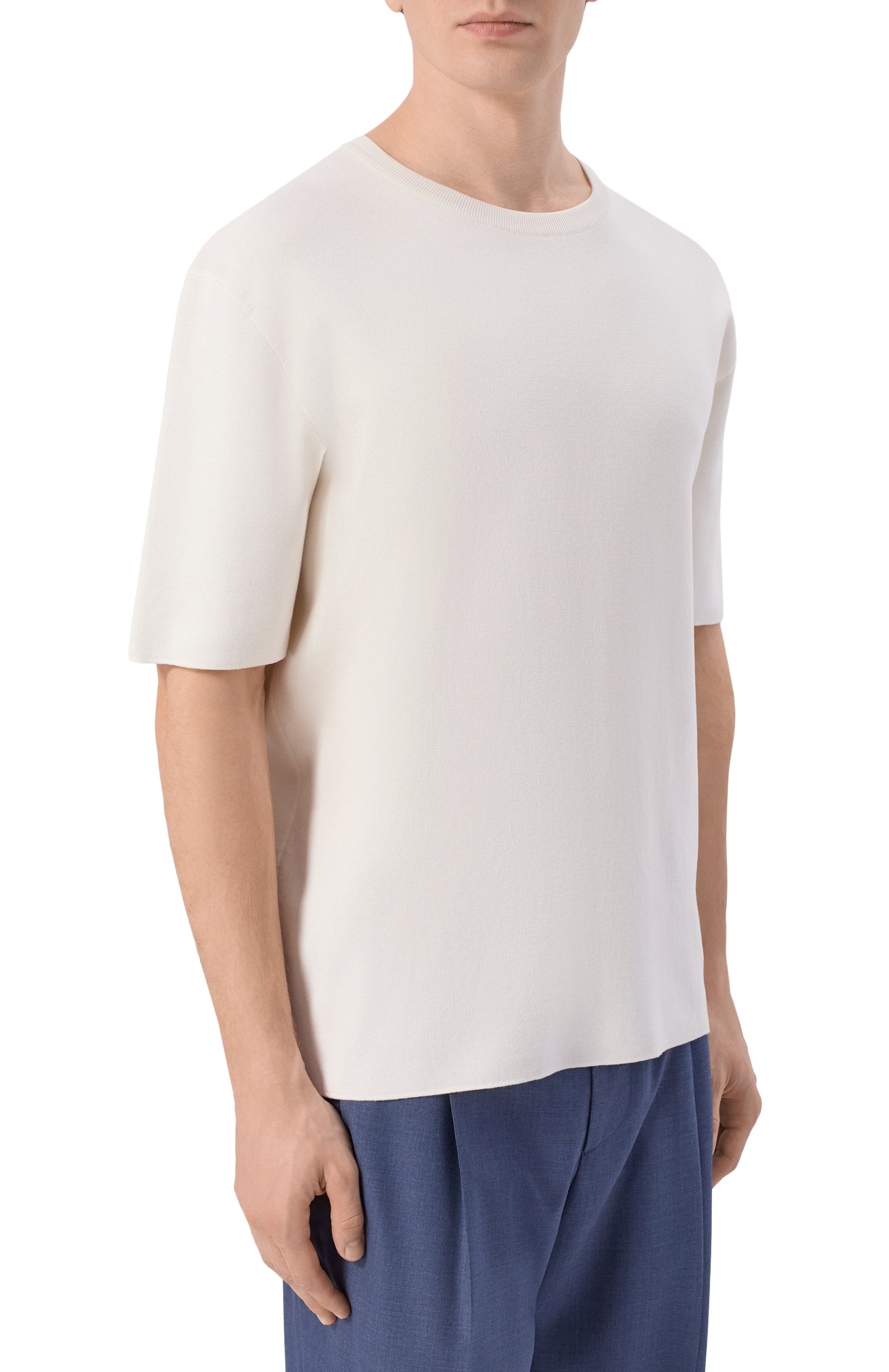 Джемпер из  шелка и хлопка MVST, арт. M26.2PM.K114/Y201, фото 3