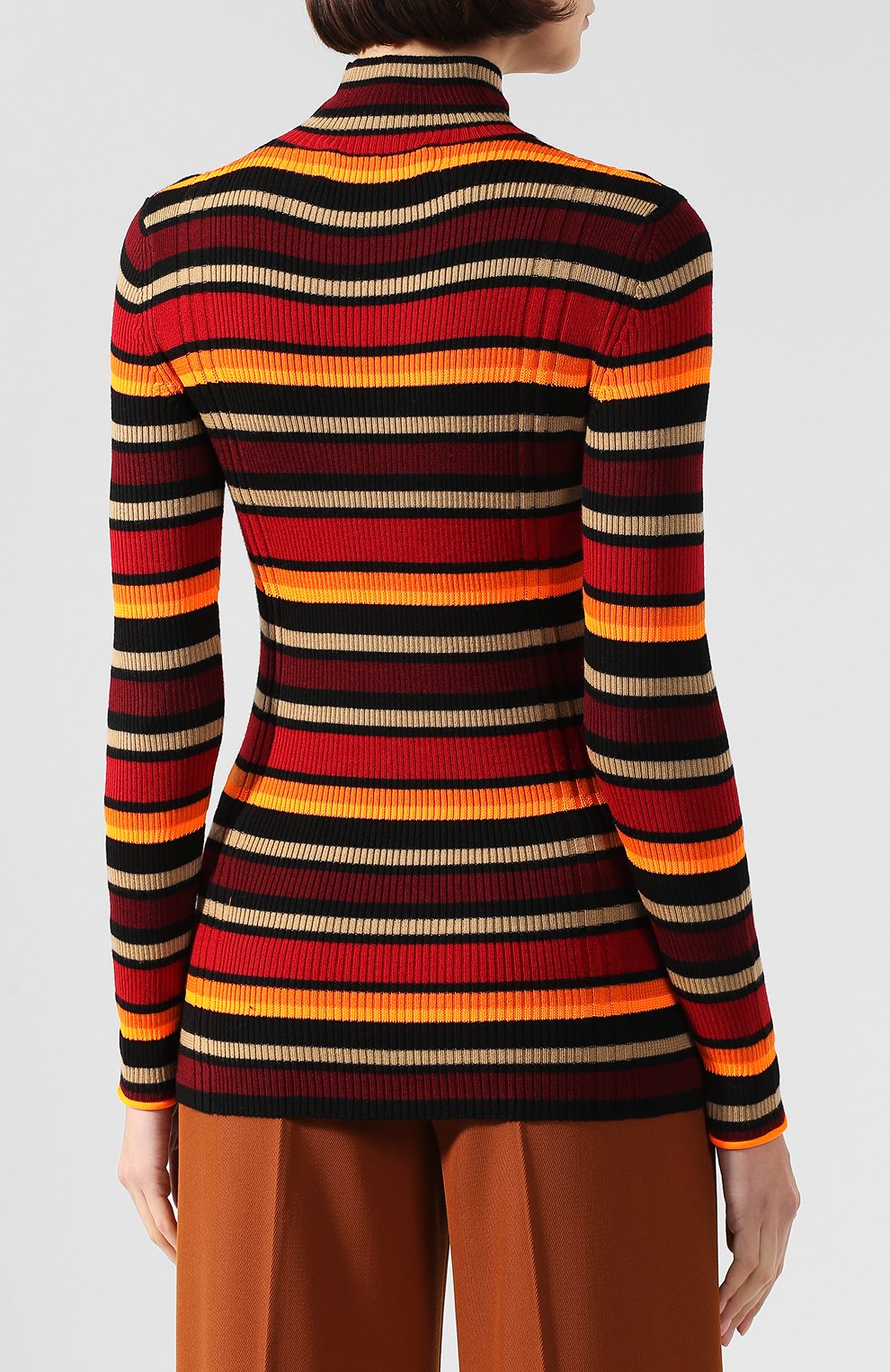 Шерстяная водолазка VICTORIA, VICTORIA BECKHAM, арт. 2419KJU000323A, фото 4