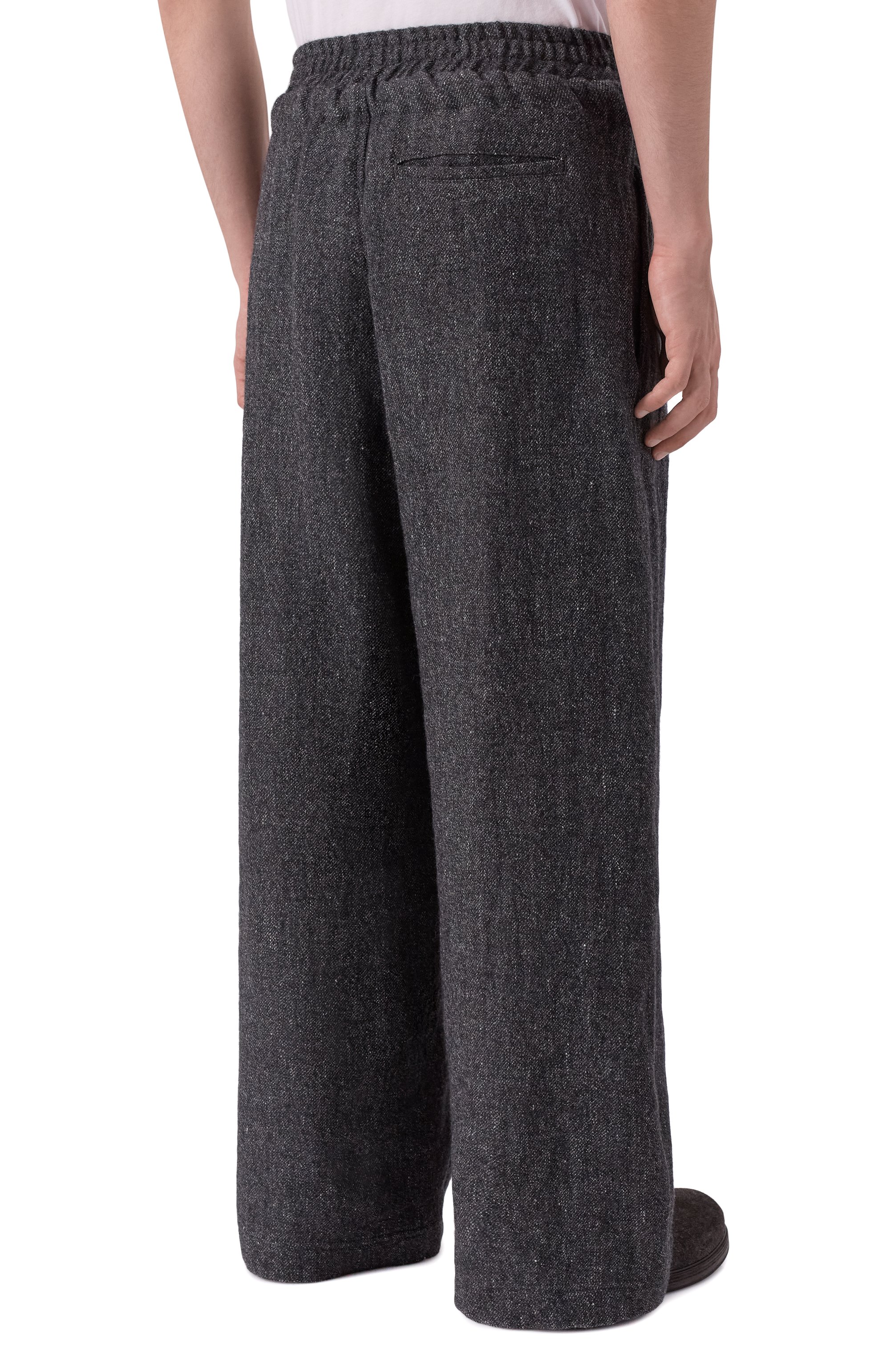 Брюки из шерсти и льна ANDREA YA'AQOV, арт. 25M0RC40B/W00L CASHMERE, фото 4