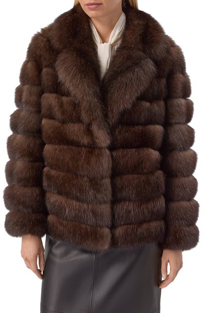 Шуба из соболя VICTORIA KUSENKOVA, арт. 763300004540, фото 3