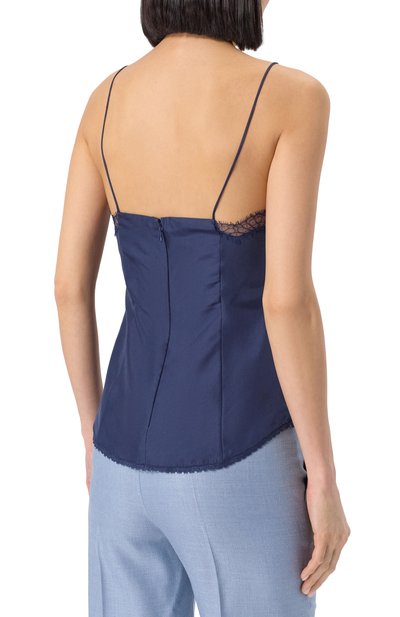 Шелковый топ MVST, арт. 25E/X2P/0/T011/5542, фото 4