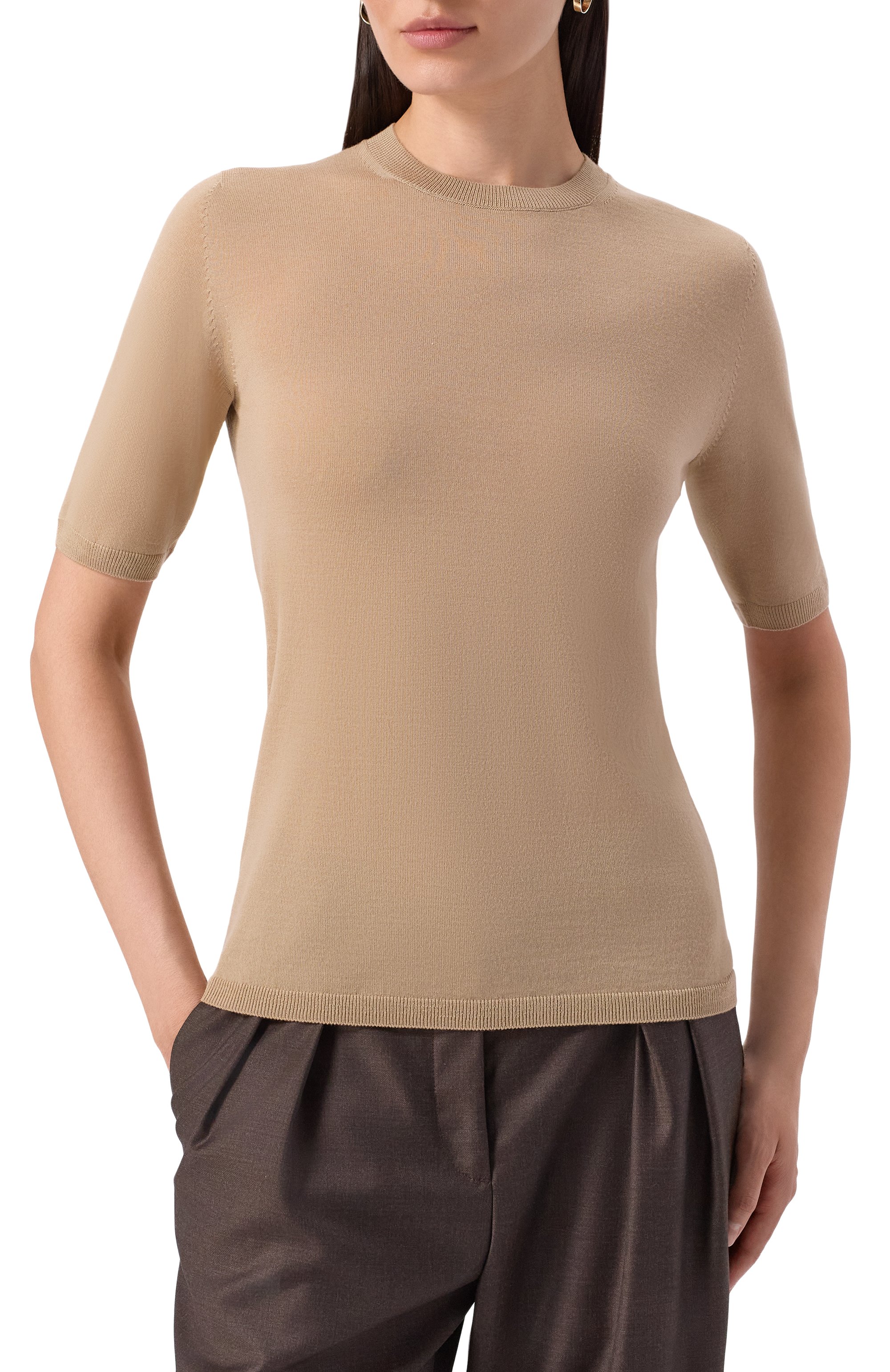 Шерстяной пуловер MAX MARA, арт. GERIC0, фото 3