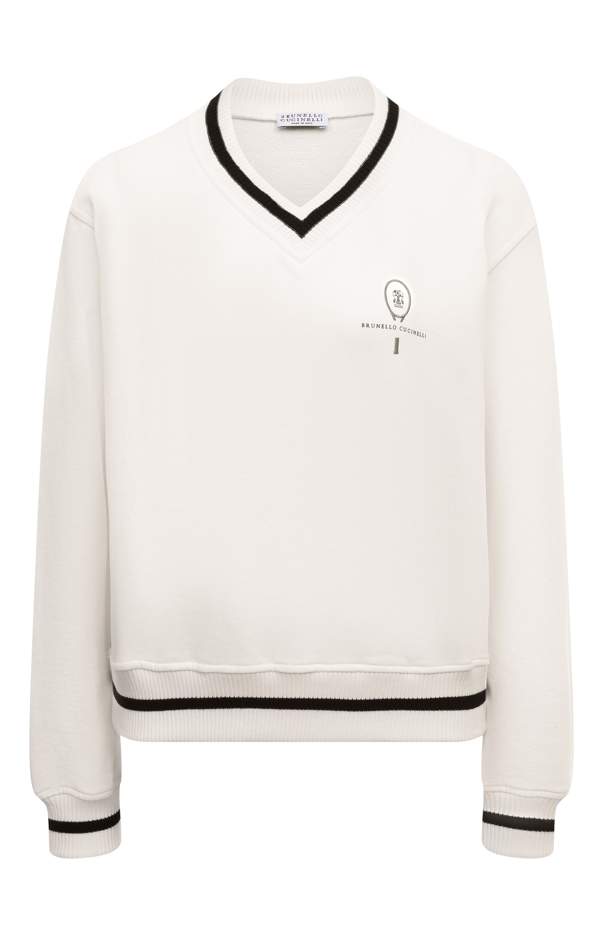 Хлопковый свитшот BRUNELLO CUCINELLI, арт. MN05NB1319, фото 1