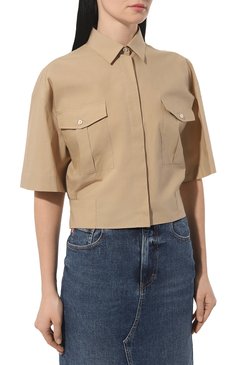 Хлопковая рубашка MSGM, арт. 3641MDE07X/247101, фото 1