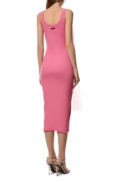 Хлопковое платье REDVALENTINO, арт. XR0MJ09F/6H3, фото 4