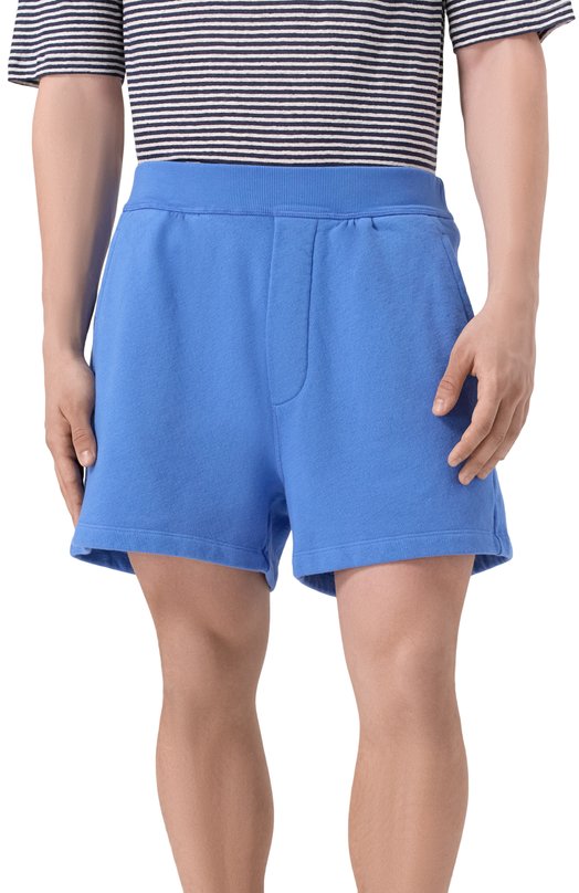 Хлопковые шорты Dsquared2 S78MU0056/S25140 Синий  S78MU0056/S25140 Фото 3