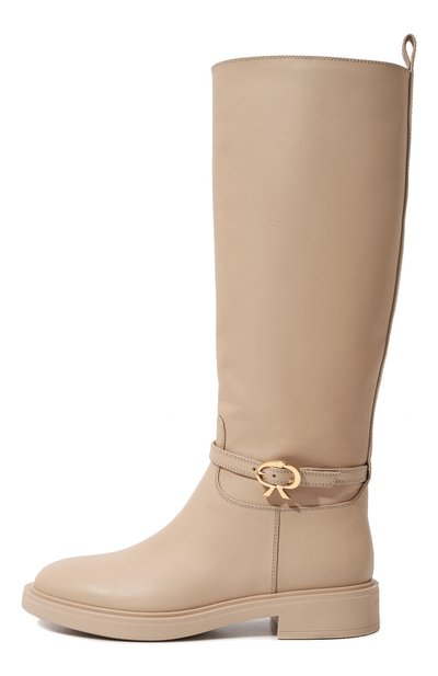 Кожаные сапоги ribbon cavalier GIANVITO ROSSI, арт. G80345.20G0M.VIPM0US, фото 4