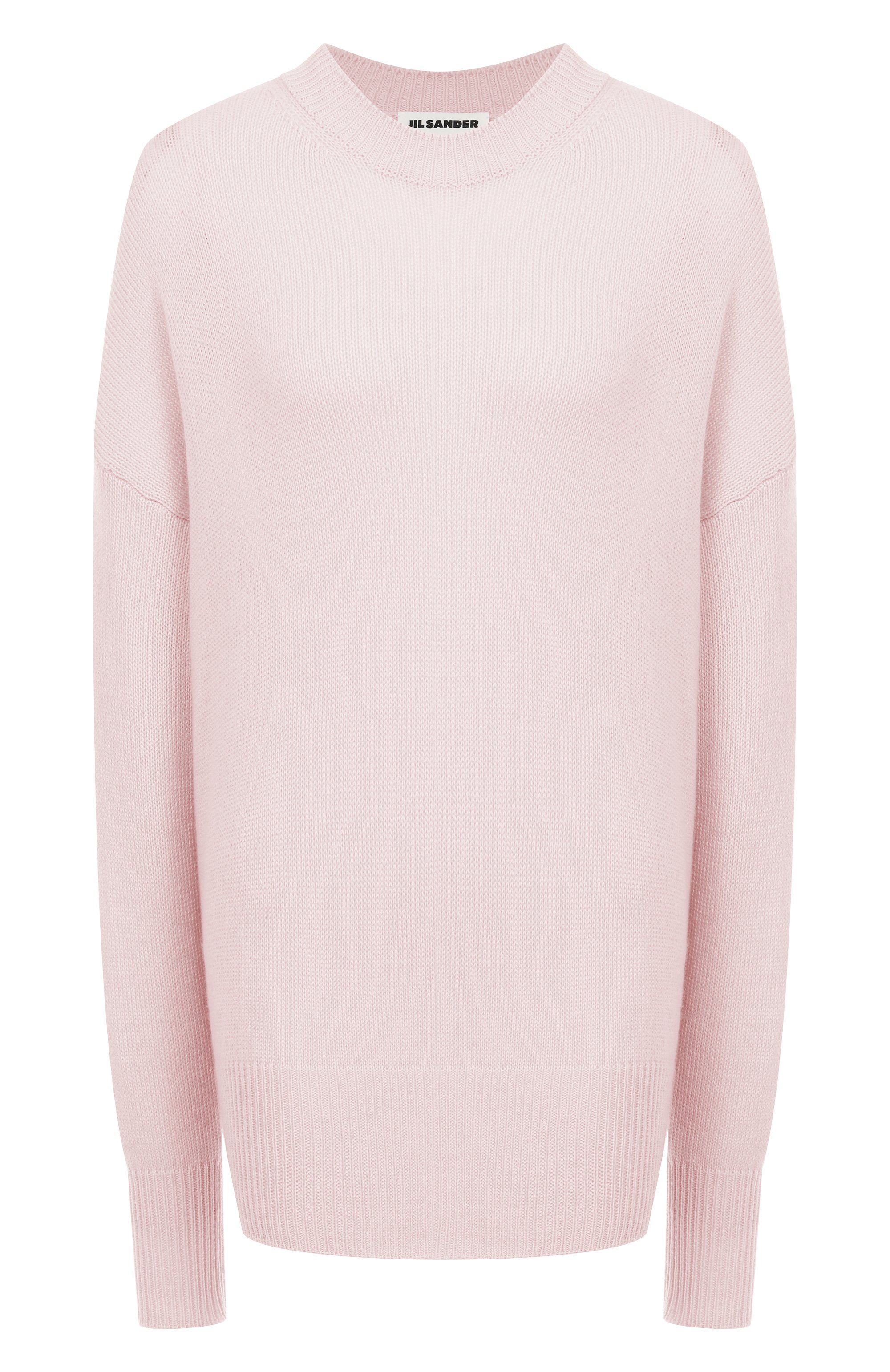 Кашемировый свитер JIL SANDER светло-розового цвета по цене 184000 руб., арт. J02GP0013/J13206, фото 1 Кашемировый свитер JIL SANDER, арт. J02GP0013/J13206, фото 1