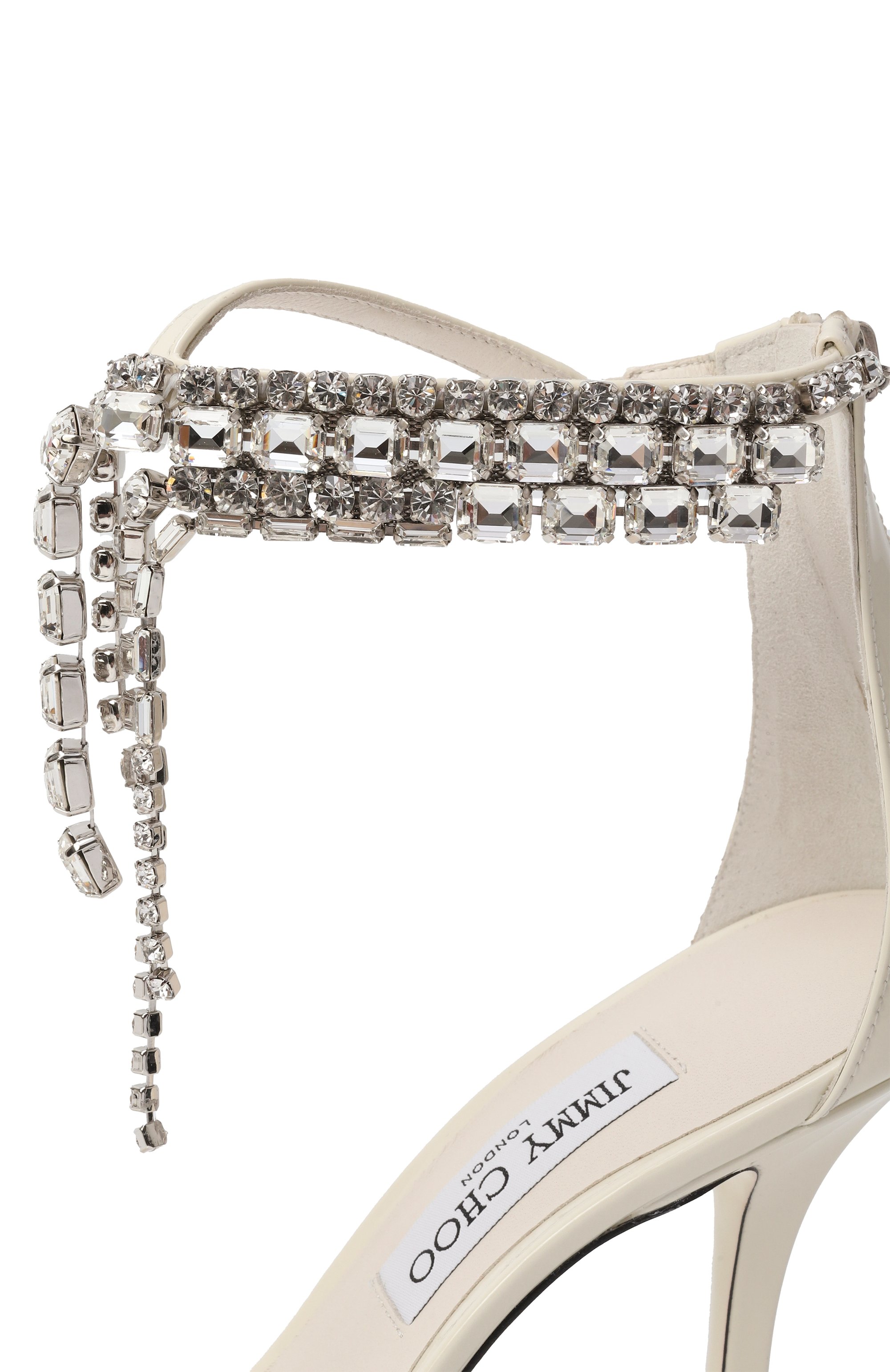 Лакированные босоножки verity 100 JIMMY CHOO, арт. VERITY SANDAL 100/PAT, фото 7