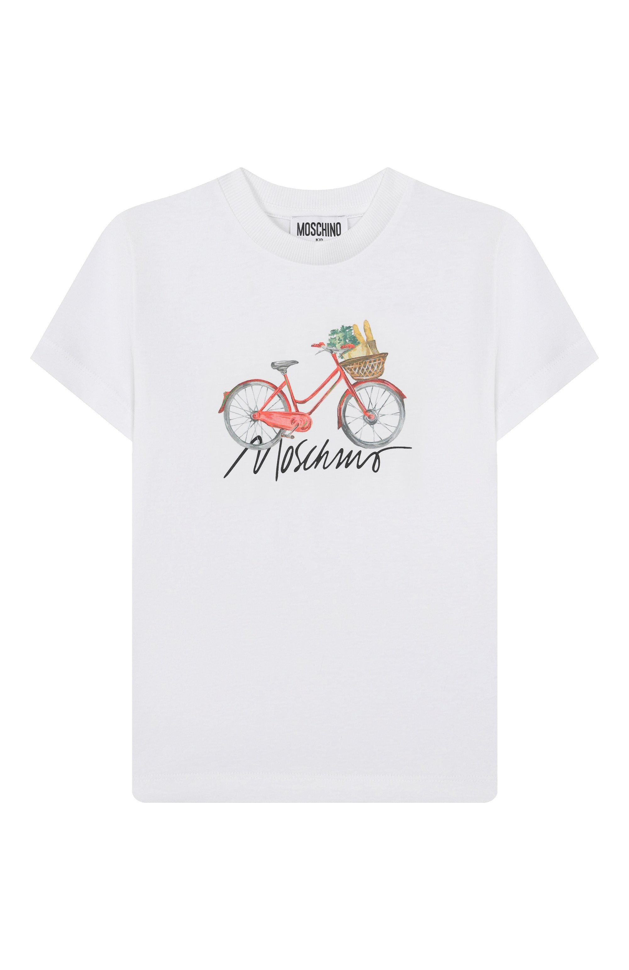 Хлопковая футболка MOSCHINO, арт. HAM06U/LBA10/4-8, фото 1