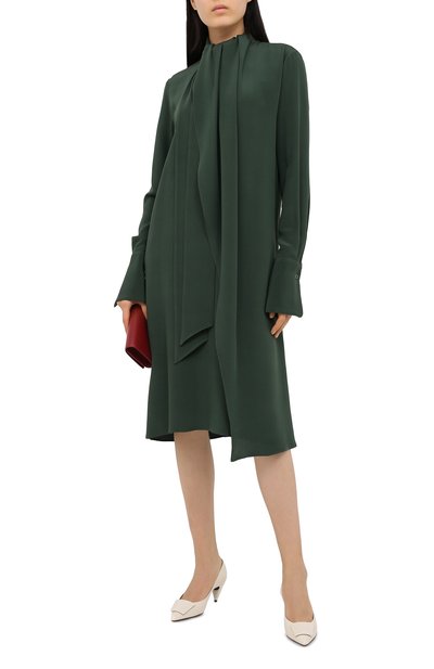 Шелковое платье LOEWE, арт. S359335XD2, фото 2