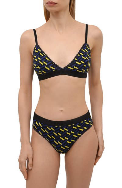 Трусы-слипы VERSACE темно-синего цвета по цене 9685 руб., арт. 1002597/1A01879, фото 2 Трусы-слипы VERSACE, арт. 1002597/1A01879, фото 2