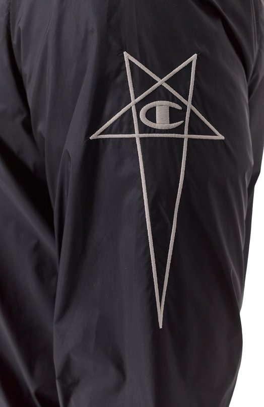 Куртка Rick Owens x Champion Rick Owens CM01E1664/CHNY Чёрный  CM01E1664/CHNY Фото 5