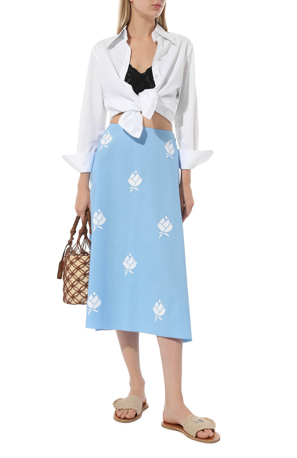 Хлопковая юбка VIKA 2.0, арт. S23-1826-4010, фото 2