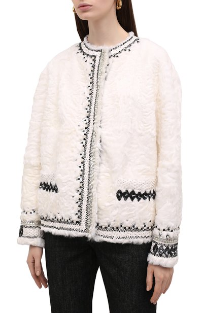 Шуба из овчины VALENTINO, арт. WF3FBP30CRF, фото 3