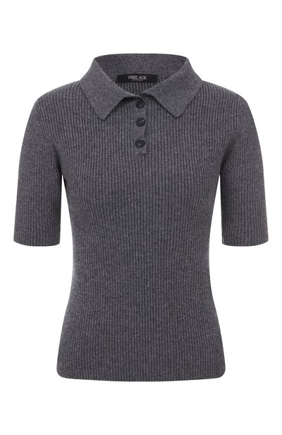 Женское поло из шерсти и кашемира FREEAGE, арт. W26.JM158.2030.991