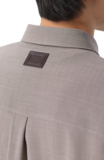 Шерстяная рубашка DOLCE & GABBANA, арт. G50J2T/HU2BP, фото 5
