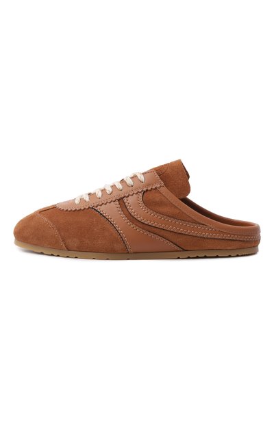 Замшевые кеды DRIES VAN NOTEN коричневого цвета по цене 53150 руб., арт. 011778/0126, фото 4 Замшевые кеды DRIES VAN NOTEN, арт. 011778/0126, фото 4