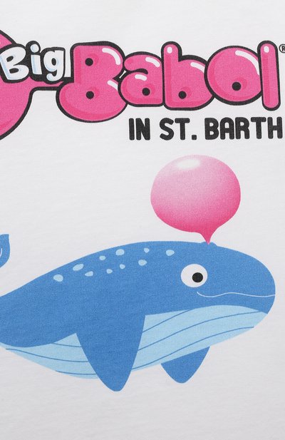 Хлопковая футболка MC2 SAINT BARTH, арт. STBK TSHIRT B0Y/TSH0001/02336F, фото 3