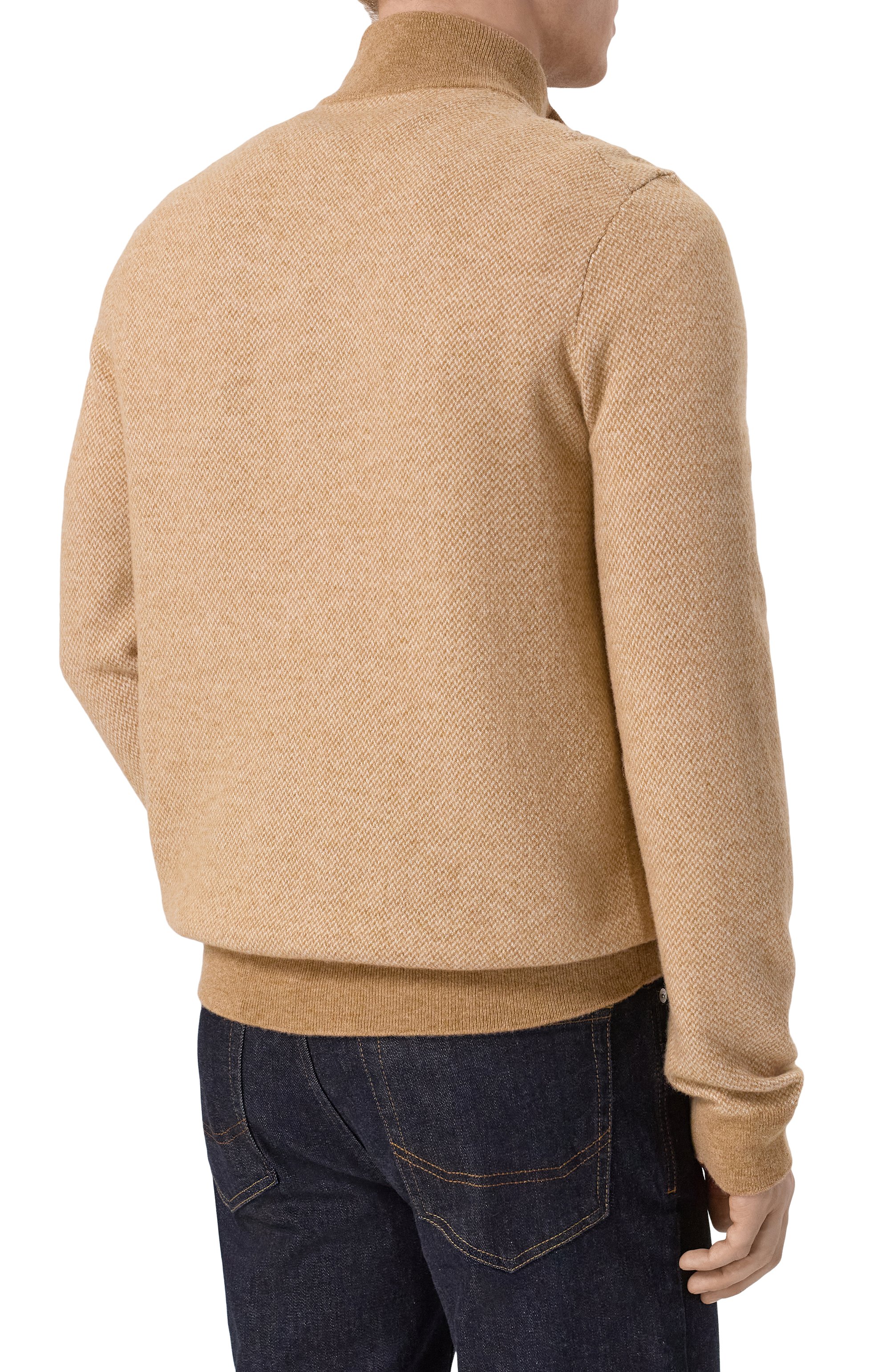 Джемпер из шерсти и хлопка BOSS, арт. 50549976, фото 4