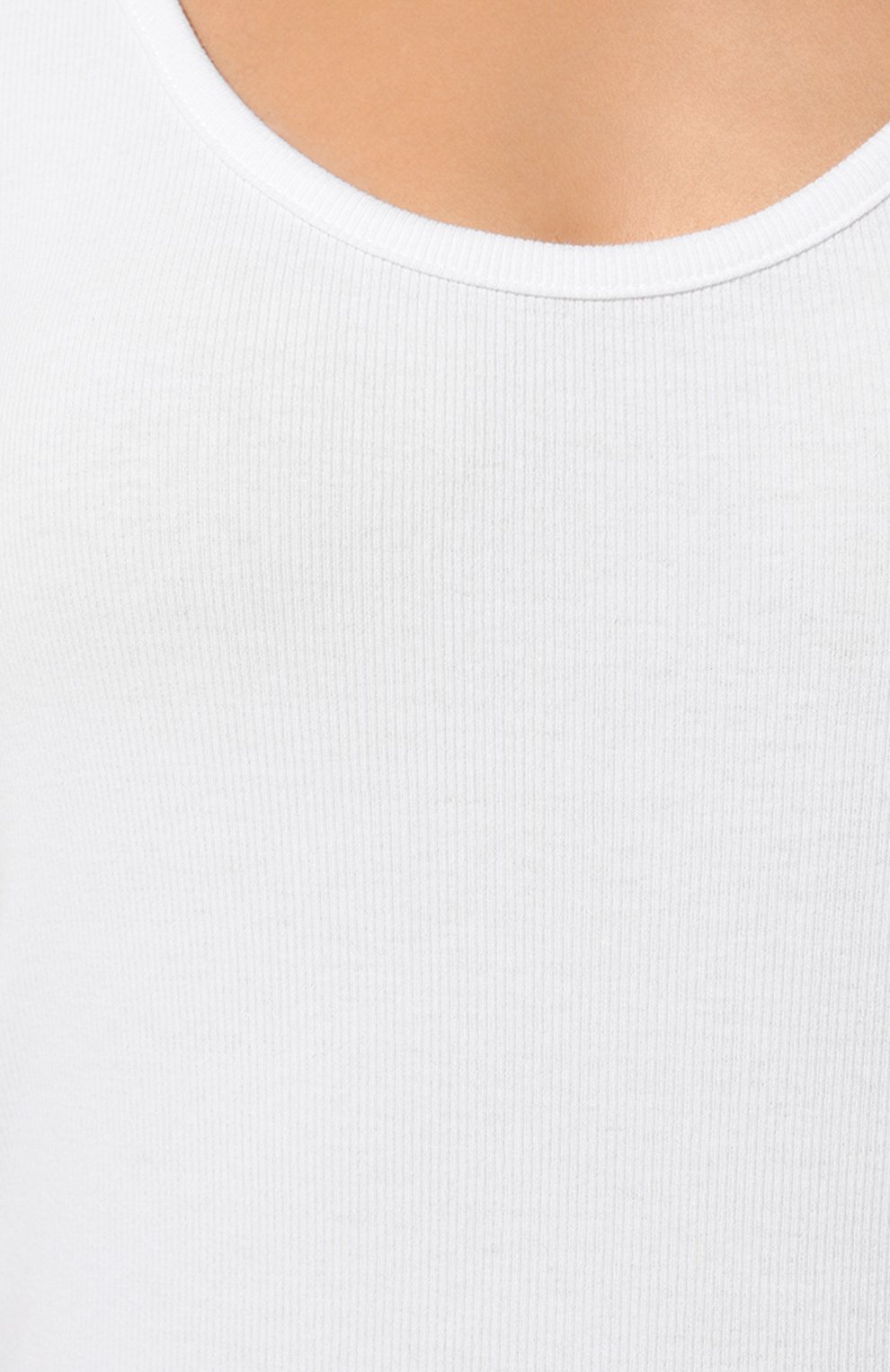 Хлопковая майка TOTEME, арт. 241-WRT1053-FB0094, фото 5