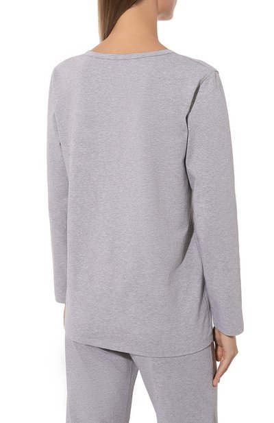 Хлопковая пижама MOSCHINO серого цвета по цене 23150 руб., арт. 232V6/A7889/4411, фото 4 Хлопковая пижама MOSCHINO, арт. 232V6/A7889/4411, фото 4