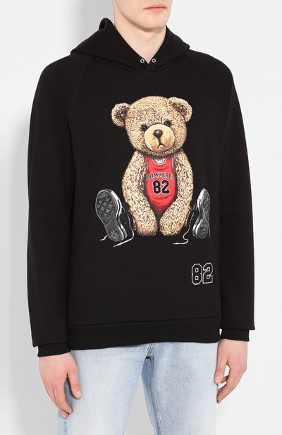 Хлопковое худи DOMREBEL, арт. PLAYER/PULL0VER H00DIE, фото 3