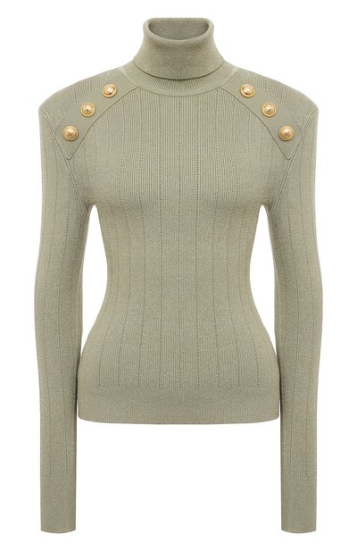 Женская водолазка из вискозы BALMAIN, арт. DF0KH000/KB07