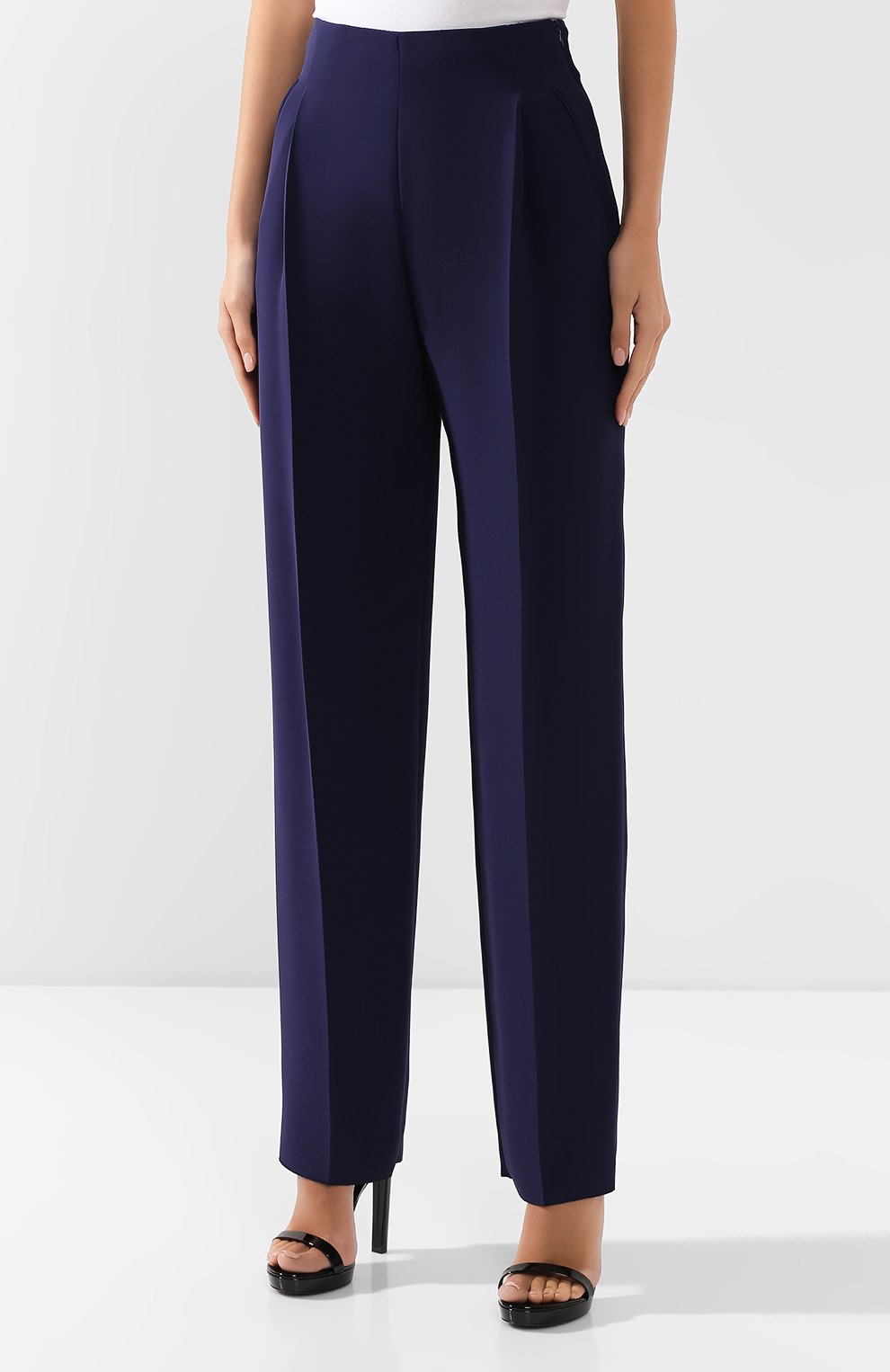 Шелковые брюки GIORGIO ARMANI, арт. 9WHPP079/T0010, фото 3
