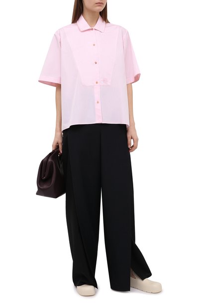 Хлопковая рубашка LOEWE, арт. S540Y05X06, фото 2