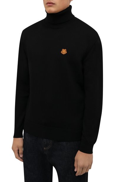 Шерстяная водолазка KENZO, арт. FB65PU6433TA, фото 3