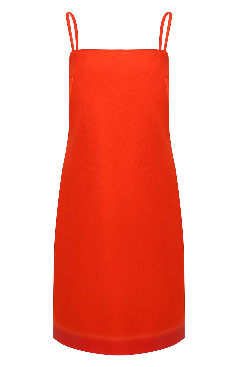 Однотонное мини-платье на тонких бретельках PRADA, арт. P36Y2-1SDP-F0NFQ, фото 1