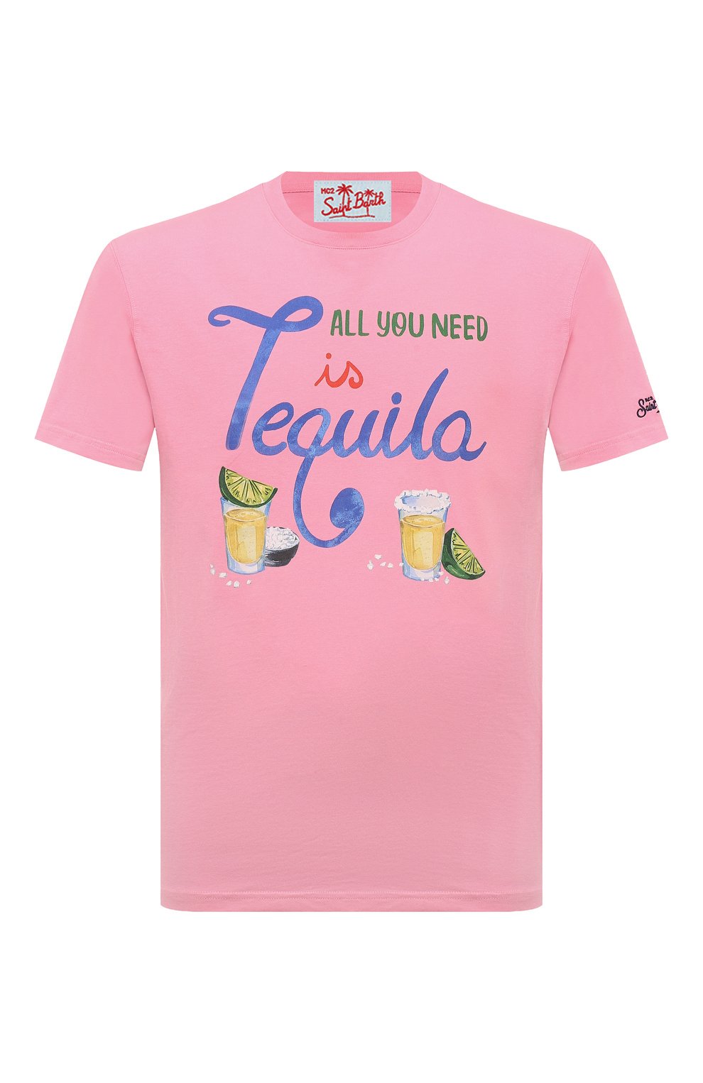 Хлопковая футболка MC2 SAINT BARTH, арт. STBM TSHIRT MAN/TSHM001/02203B, фото 1