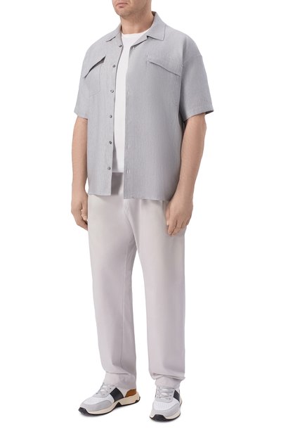 Рубашка изо льна и лиоцелла MARCO PESCAROLO, арт. SETTE/53R03, фото 2