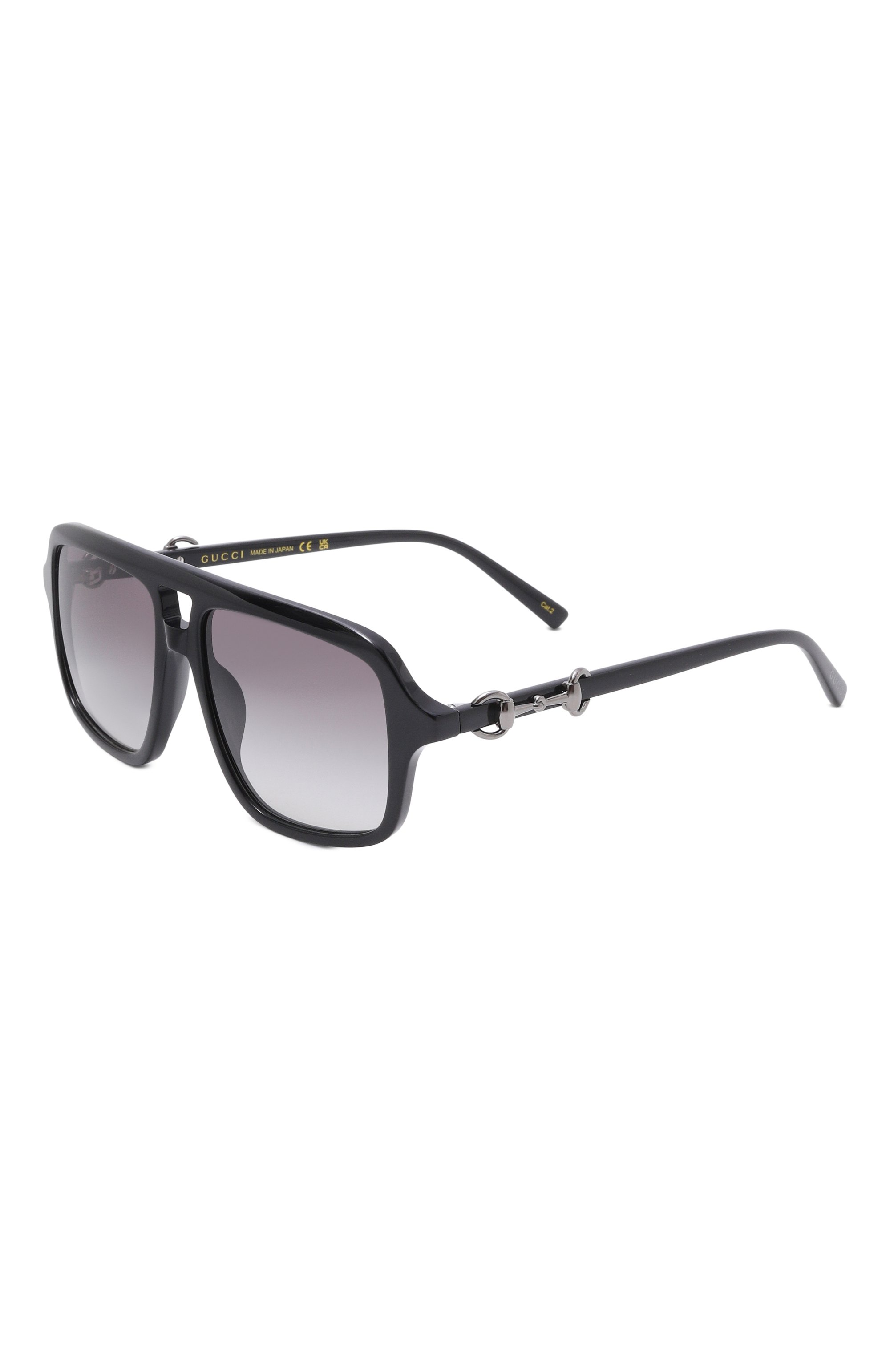 Солнцезащитные очки GUCCI черного цвета по цене 47200 руб., арт. GG2052S 011, фото 1 Солнцезащитные очки GUCCI, арт. GG2052S 011, фото 1